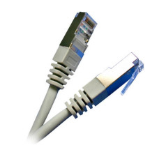 Патч-корд RJ45, FTP 5e, 3.0m,24AWG, CU, сірий KINGDA KD-PAFT4300GY