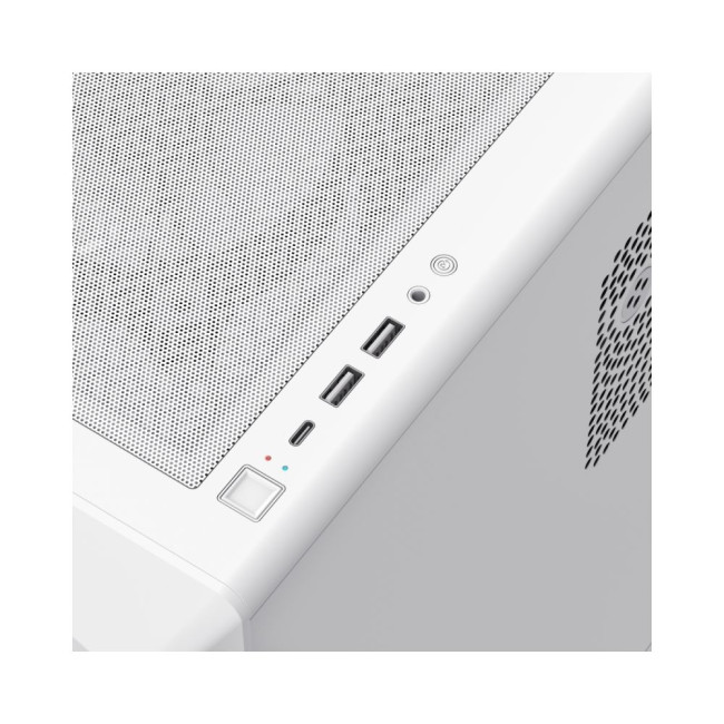 Корпус комп'ютерний Midi ATX без блока живлення  ATX, M-ATX, ITX, Tempered Glass, COC Turbo Fan GAMEMAX Vista COC AW
