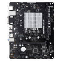 Материнська плата +CPU Intel N100 4core HDMI/DVI/VGA 1xDDR4 1xM.2 GbE LAN mATX ASROCK N100M