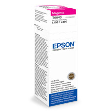 Чорнила малинові L100, 70 мл EPSON L100 Magenta ink bottle 70ml (C13T66434A)