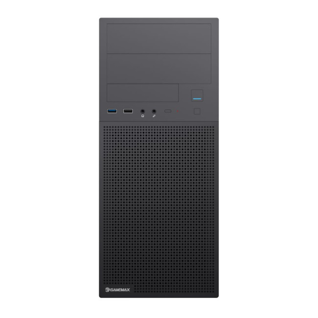 Корпус ATX без блока живлення 1usb2.0, 1usb 3.0, HD audio GAMEMAX ET-216-NP-U3