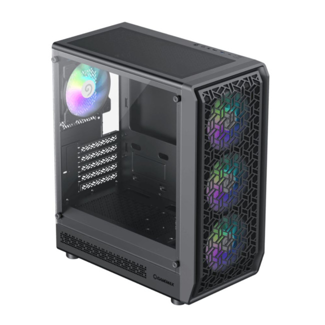 Корпус Micro ATX без блока живлення , загартоване  склоMicro Gaming Mini Tower    M-ATX(200mm), ITX GAMEMAX Forge MB