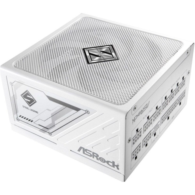 Блок живлення 1000W, 80 Pluse GOLD, PCIe 5.1 & ATX3.1 Ready, Fully Modular, 135mm Fan ASROCK SL-1000GW