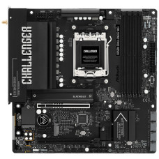 Mатеринська плата sAM5 AMD B850 4xDDR5 HDMI 2xM.2 2.5GbE LAN mATX ASROCK B850M CHALLENGER WIFI