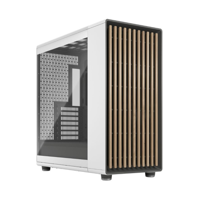 Корпус E-ATX (до 330 мм) без БЖ, білий, скло North XL Chalk White TG Clear FRACTAL DESIGN North XL Chalk White TG Clear (FD-C-NOR1X-04)