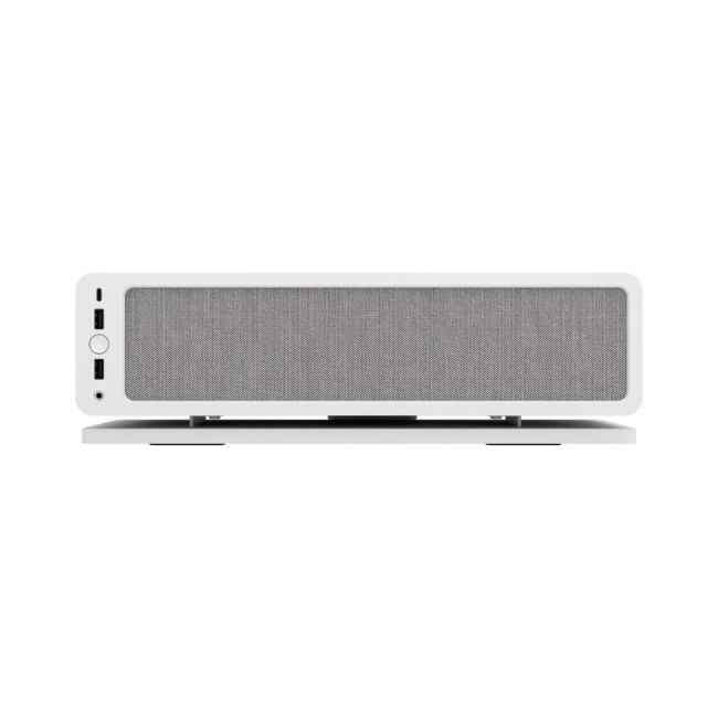 Корпус mini-ITX без БЖ, білий Ridge White mITX PCIe 4.0 FRACTAL DESIGN Ridge White mITX PCIe 4.0 (FD-C-RID1N-12)