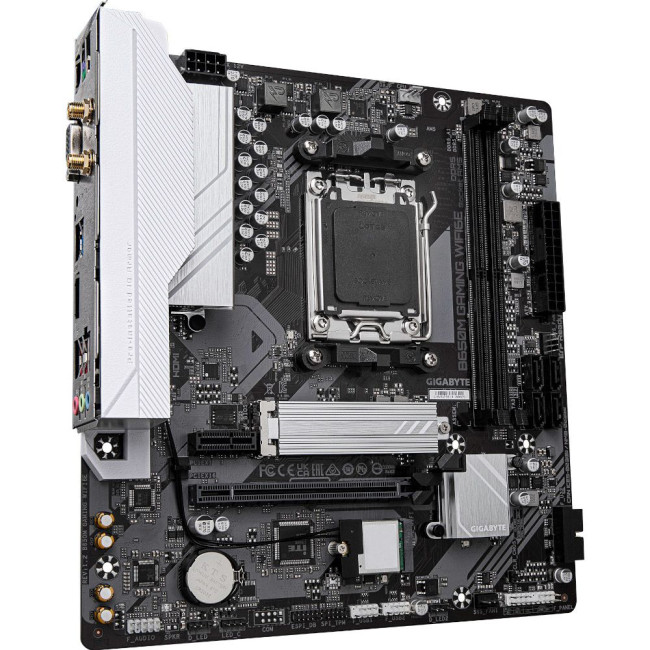 Mатеринська плата sAM5 AMD B650 HDMI/VGA  1xM.2  2.5GbE LAN mATX GIGABYTE B650M GAMING WIFI6E