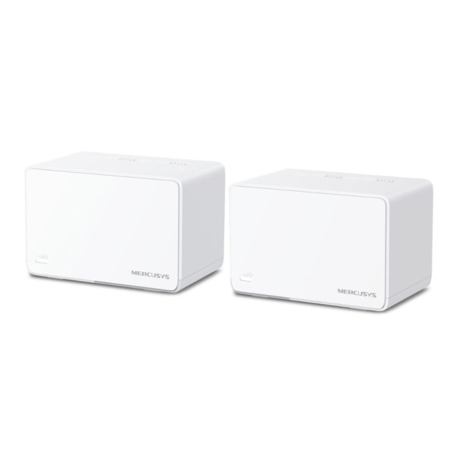 Домашня Mesh Wi-Fi система Mercusys(2шт у комплекті) MERCUSYS Halo H80X(2-pack)