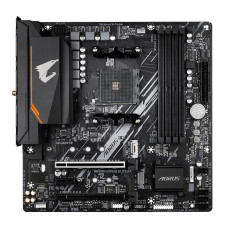 Материнська плата sAM4 AMD B550 HDMI/DVI 2xM.2 GbE Lan mATX GIGABYTE B550M AORUS ELITE AX