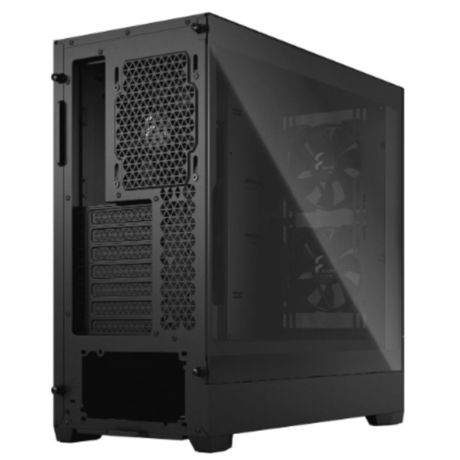 Корпус ATX без БЖ, чорний, скло Pop Air Black TG Clear Tint FRACTAL DESIGN Pop Air Black TG Clear Tint (FD-C-POA1A-02)