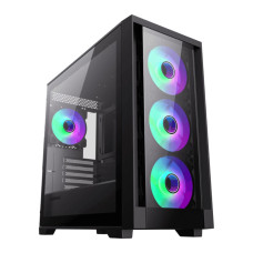 Корпус Micro ATX без блока живлення, закалене скло GAMEMAX Defender TG