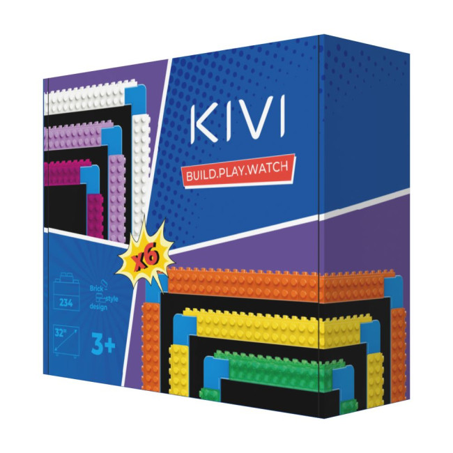 Набір аксесуарів для KIVI KidsTV / Будівельні кубики для декорування KIVI KidsTV KIVI KFR01M