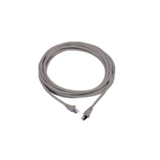 Патч-корд RJ45, SFTP 6A, 1.0м, LSZH,сірий MOLEX PCD-07000-0E