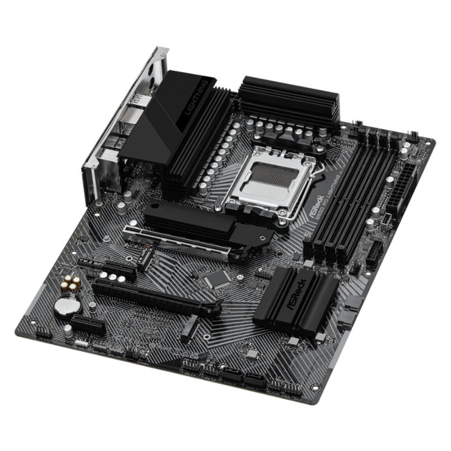 Mатеринська плата sAM5 AMD B650 HDMI 4xM.4xDDR5 2 2.5GbE LAN ATX ASROCK B650 PG LIGHTNING