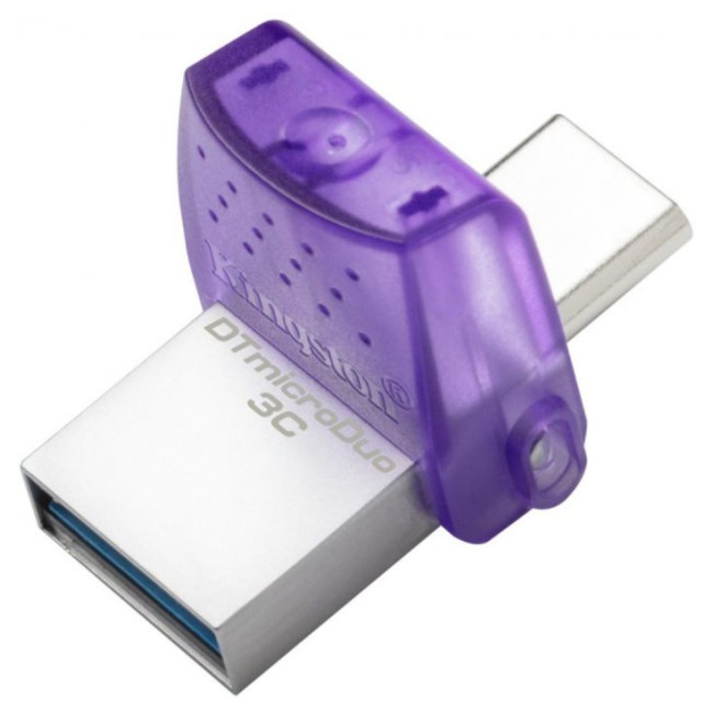 Флеш пам'ять 64GB DataTraveler microDuo 3C 200MB/s dual USB-A + USB-C KINGSTON DTDUO3CG3/64GB
