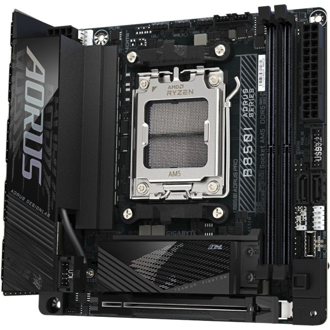 Mатеринська плата sAM5 AMD B850 mini-ITX GIGABYTE B850I AORUS PRO