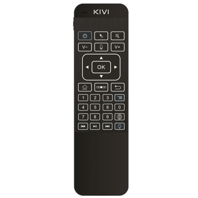 Пульт K2,  інфрачервоний, радіосигнал, Black KIVI K2
