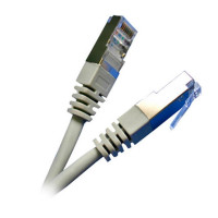 Патч-корд RJ45, FTP 5e, 2.0m,24AWG, CU, сірий KINGDA KD-PAFT4200GY