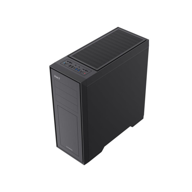 Корпус Full Tower ATX без блока живлення, загартоване склоE-ATX(280*305),ATX,M-ATX,ITX, USB3.0  *2 GAMEMAX TiTan Silent 2