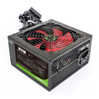 Блок живлення ATX 600W, з кабелем живлення, вентилятор 120 мм, чорний, коробочний GAMEMAX GM-600B