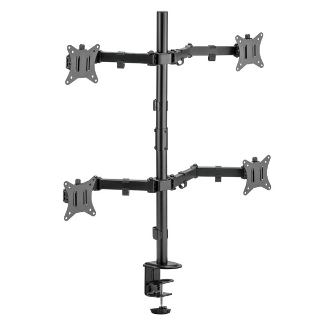Кронштейн Brateck LDT66-C048 для 4-х моніторів, 17
