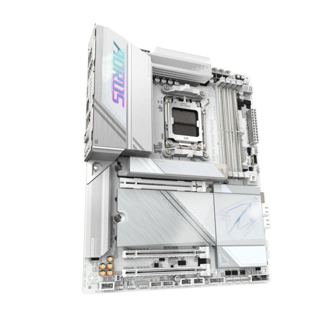 Mатеринська плата sAM5 AMD X870E HDMI 4xM.2  USB4.0 2.5GbE LAN ATX GIGABYTE X870E AORUS PRO ICE