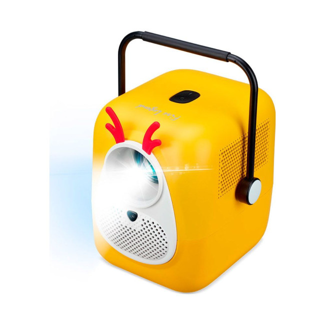 проектор AOpen QF23s yellow (LED, FHD, 6500LL(250AL), 1000:1, 1.26, 3W+BTaudio, 30000г, HDMI, USB-A, ACER AOpen QF23s yellow (MR.JXC11.002)