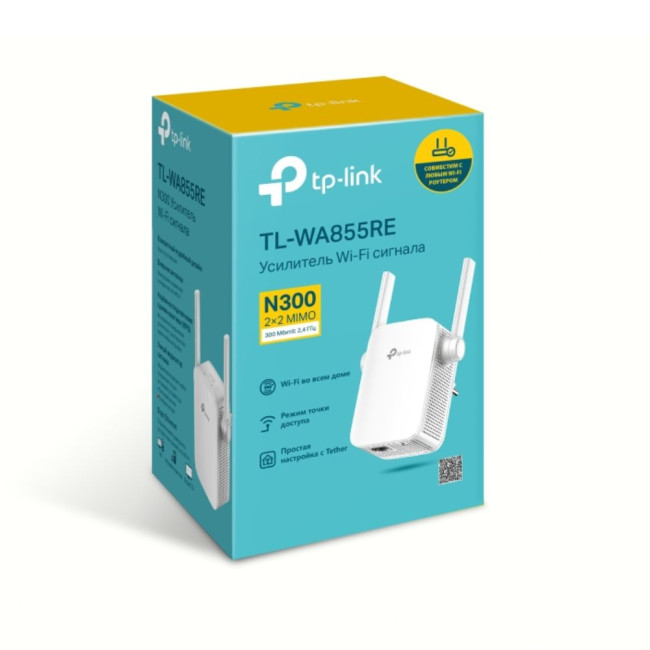 Універсальний підсилювач бездротового сигналу TP-LINK TL-WA855RE