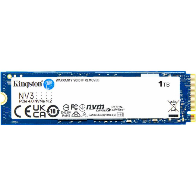 накопичувач M.2 1000GB NV3, PCIe 4.0  NVMe KINGSTON SNV3S/1000G