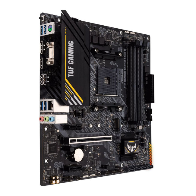 материнська плата sAM4 4DDR4/VGA/HDMI/DP/3PCIe/4SATA/1M.2 ASUS TUF GAMING A520M-PLUS II