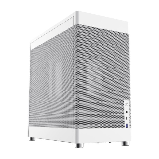 Корпус Tower ATX без блока живленняDTX,Mini-ITX  USB3.0x1,Type-C , Combo audio GAMEMAX MeshBox PRO WT