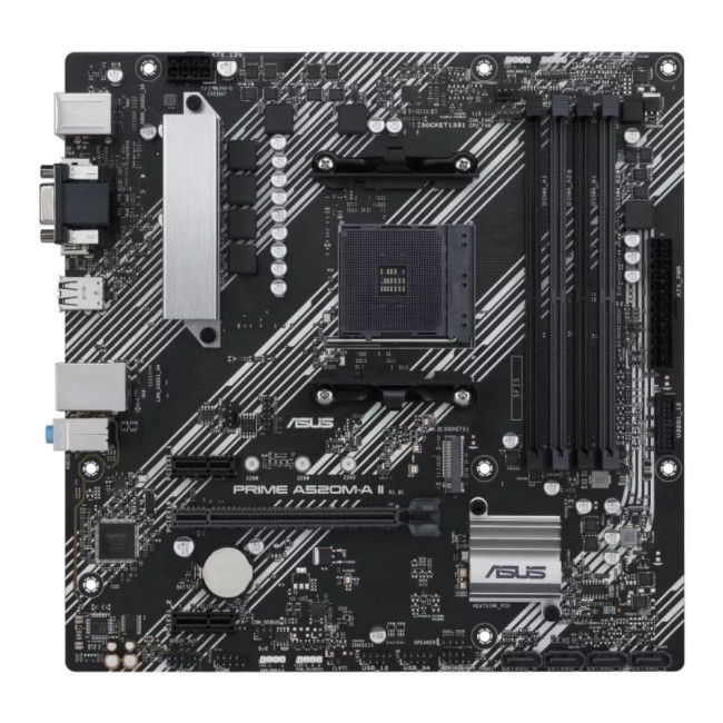 материнська плата sAM4/4DDR4/VGA/HDMI/DP/3PCIe/4SATA/M.2/COM ASUS PRIME A520M-A II/CSM