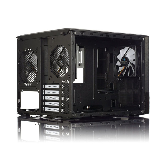 Корпус micro ATX без БЖ, чорний, скло Node 804 case Window FRACTAL DESIGN Node 804 case Window (FD-CA-NODE-804-BL-W)
