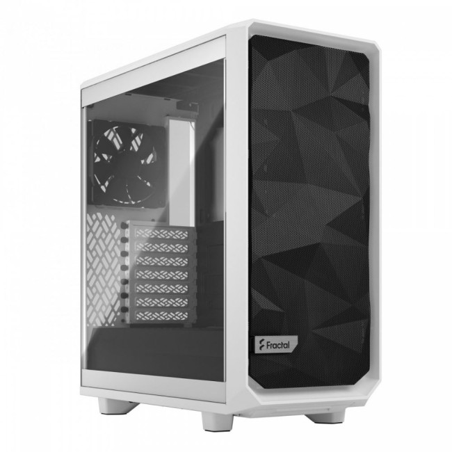 Корпус ATX без БЖ, білий, скло Meshify 2 Compact White TG CT FRACTAL DESIGN Meshify 2 Compact White TG CT (FD-C-MES2C-05)