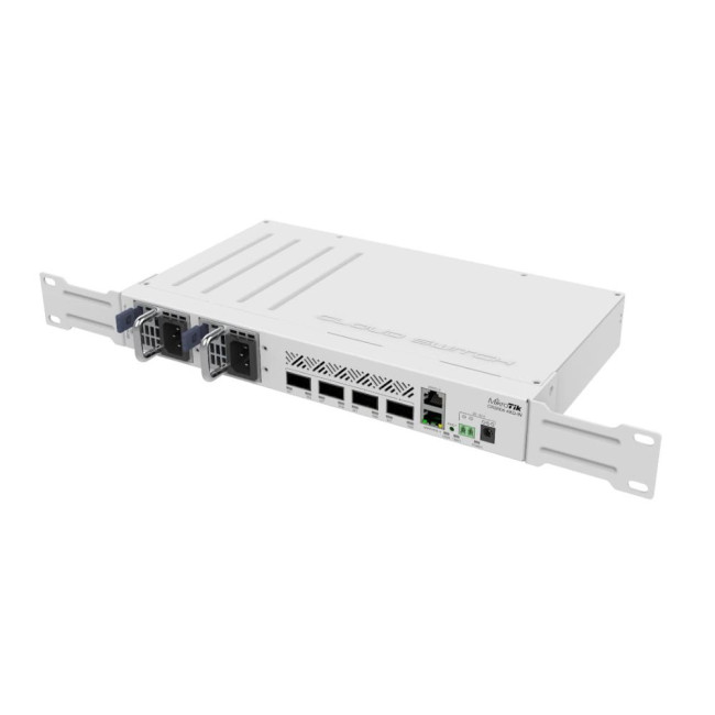 Комутатор Cloud Router Switch 504-4XQ-IN, (RouterOS L5), desktop enclosure MIKROTIK CRS504-4XQ-IN