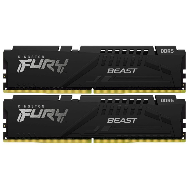модуль пам'яті 32Gb DDR5 5200MHz Fury Beast (2x16) KINGSTON KF552C40BBK2-32