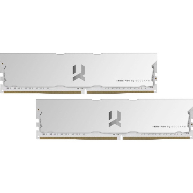 модуль пам'яті 16Gb DDR4 3600MHz IRDM PRO White (2x8) GOODRAM IRP-W3600D4V64L18S/16GDC