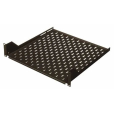 Полиця 2U, глибина 450мм., навантаження 60 кг, RAL9005 CONTEG DP-PO-450