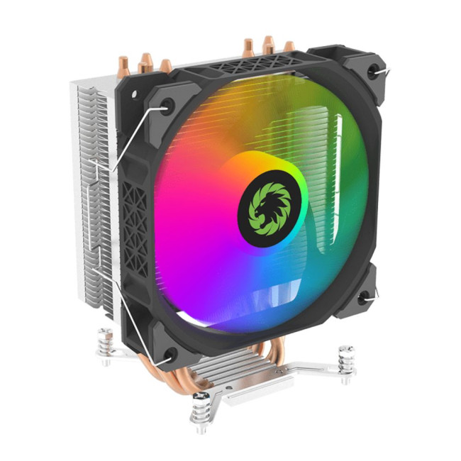 Процесорний кулер Intel TDP 190W ,fan speed 800~1600RPM (PWM)±10%, air flow 68 CFM (MAX) GAMEMAX Ice Blade Frgb