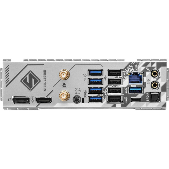 Mатеринська плата sAM5 AMD B650 4xDDR5 HDMI/DP 3xM.2 2.5GbE LAN ATX ASROCK B650 STEEL LEGEND WIFI