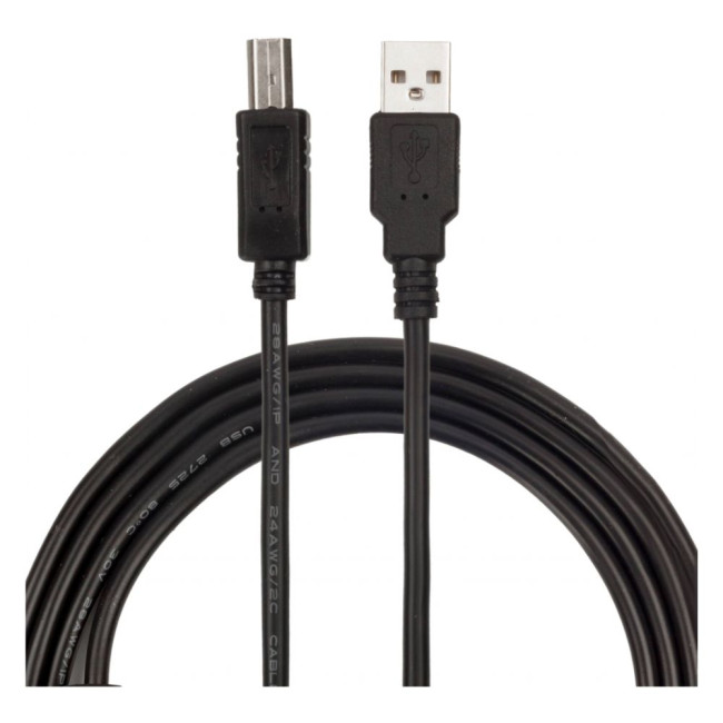 Кабель USB 2.0 type A - USB type B, 1.5 м Призначений для підключення будь-якого ПК / Mac або ноутбу PROFCABLE ProfCable12-150