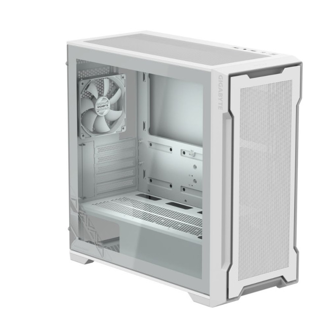 Корпус без БЖ Mid Tower Mini ITX / Micro ATX  MB Tempered Glass Both Side Panel White Dust Filter 2x GIGABYTE C102 GLASS ICE
