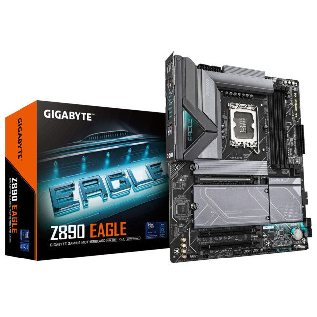 Mатеринська плата s1851 Intel Z890 DP/USB4-C  4xM.2 2.5GbE LAN ATX GIGABYTE Z890 EAGLE