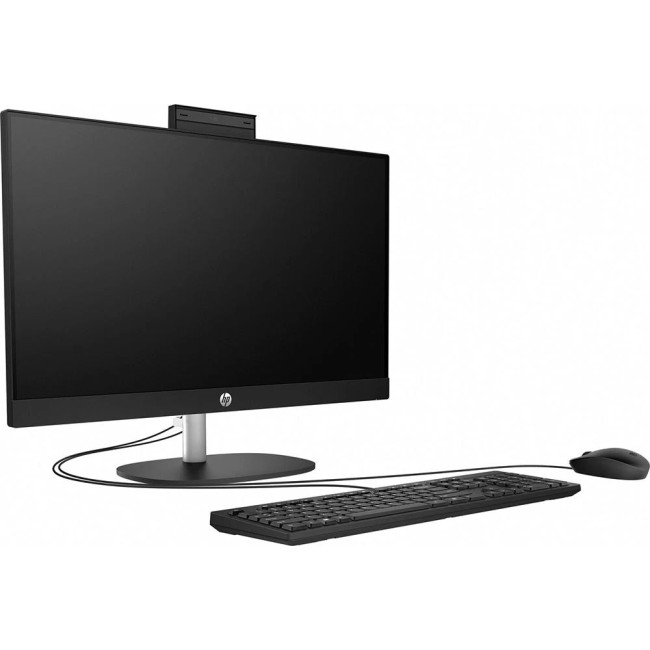 моноблок 23.8FI/U5-125U/16GB DDR5/512/UMA/DOS/FHD Cam/WK/Jet Black HP All-in-One 24-cr1007ua PC (AE0P6EA)