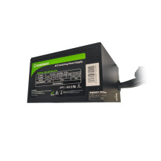 Блок живлення ATX 400W з кабелем живлення, вентилятор 120 мм, чорний GAMEMAX GM-400 Black