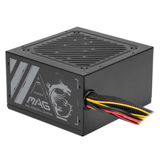 Блок живлення MSI ATX 500W MAG A500N-H, EU, 500W, Non-Modular, Active PFC,200-240V,Color Box MSI MAG A500N-H
