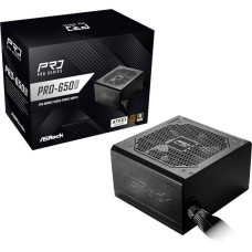 Блок живлення 650W, 80 Pluse BRONZE, ATX 3.1, 120mm Fan ASROCK PRO-650B