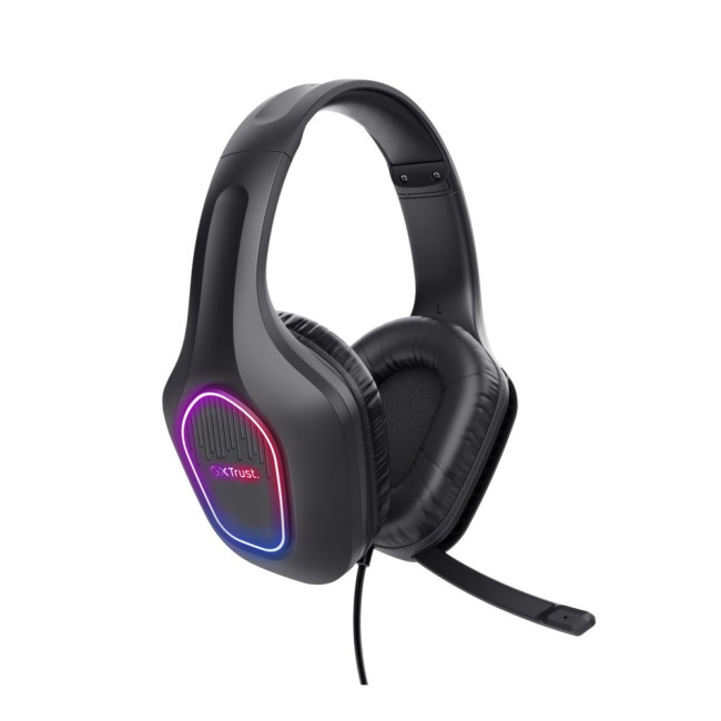 Гарнітура GXT 416 Zirox LED Headset Black TRUST GXT416 Zirox LED Headset Blk (25331)