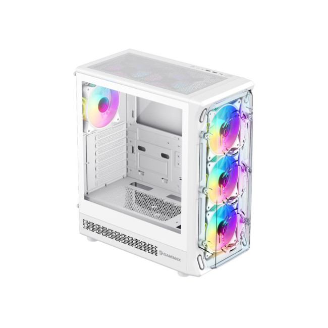 Корпус ATX без блока живлення , бічне загартоване скло ATX, M-ATX, ITX 1*usb 3.0 + 1*usb 2.0+Type C GAMEMAX Starlight 2 AW (Starlight 2AW)