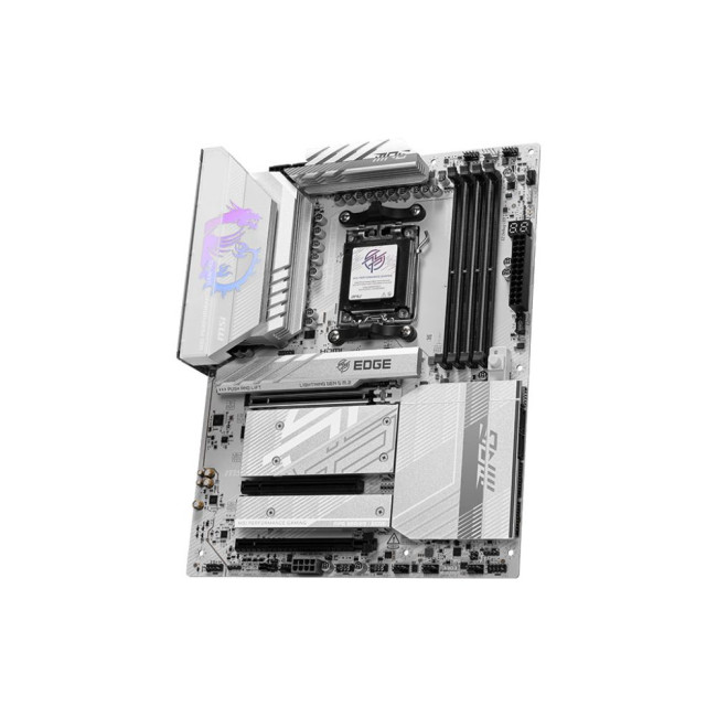 материнська плата sAM5/4DDR5/HDMI/4PCIe/4M.2/4SATA/LAN5Gb MSI MPG B850 EDGE TI WIFI